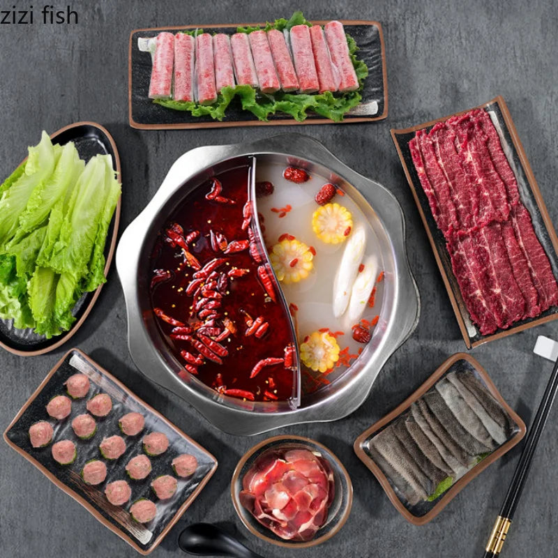 Vielseitiges Melamin-Tafelservice Set
