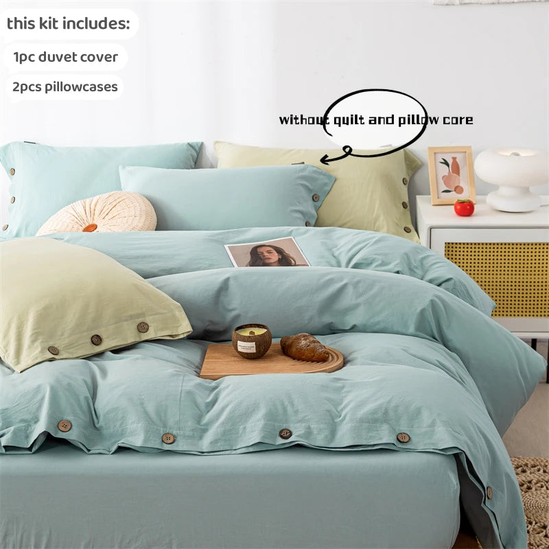 Luxurious 100% cotton bed linen set