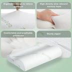 Ergonomisches Bambus-Memory-Foam-Kissen