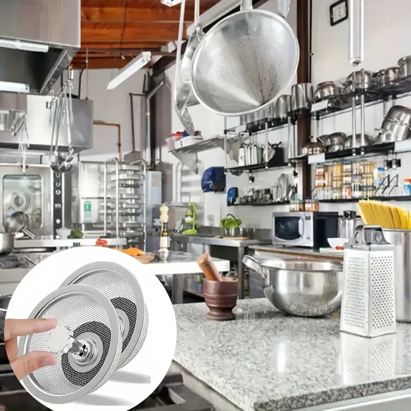 2er Set Küchenspülensieb