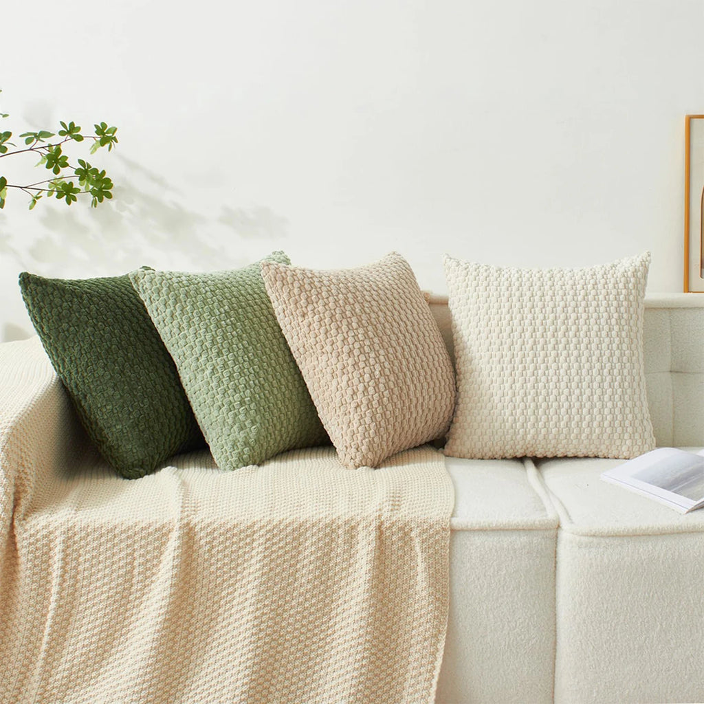 Elegantes Boho-Kissenbezug-4erSet