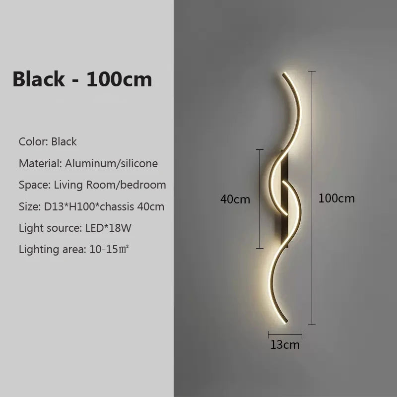 Modern LED Wandleuchte – Minimalistisches Design