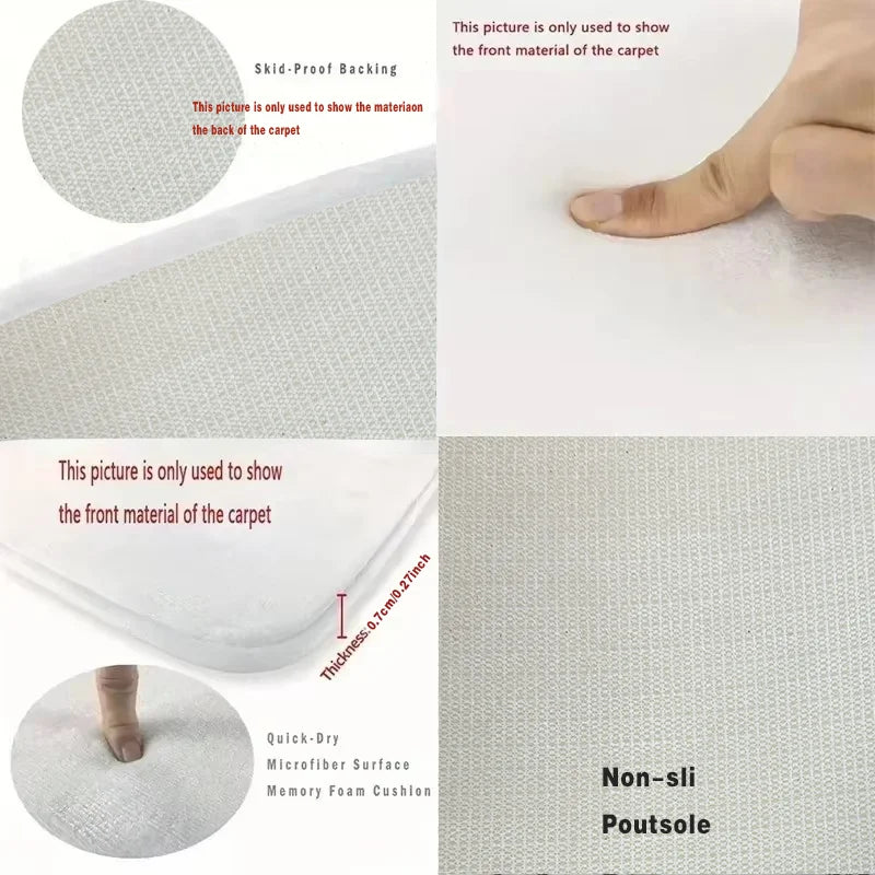 Stilvolle geometrische Bodenmatte