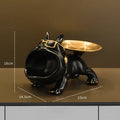Charmante Resin-Hundestatue