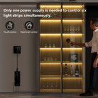 Moderne LED-Akustikpaneel mit Touch-Senso