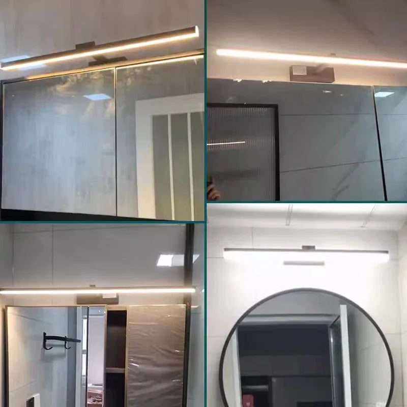 Moderne LED-Spiegelleuchte