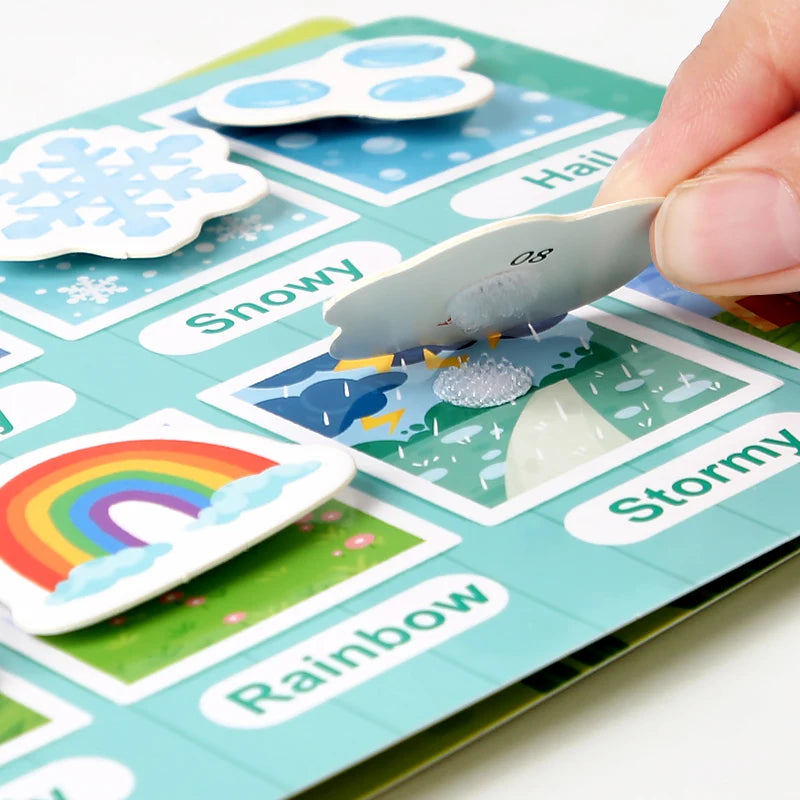 Interaktive Montessori-Sticker