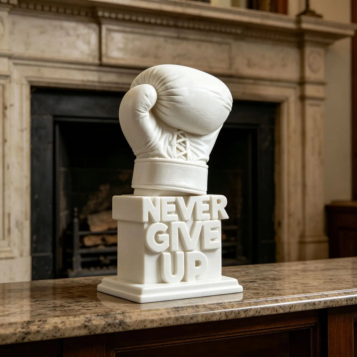 3D-gedruckte Boxhandschuh-Figur