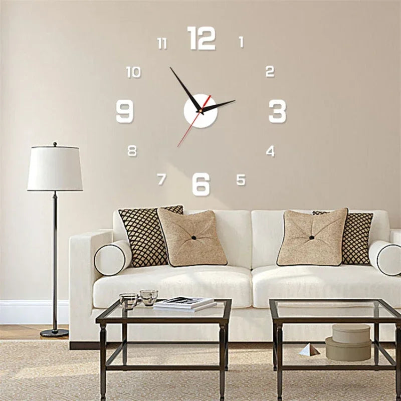 Moderne 3D Wanduhr aus Acryl