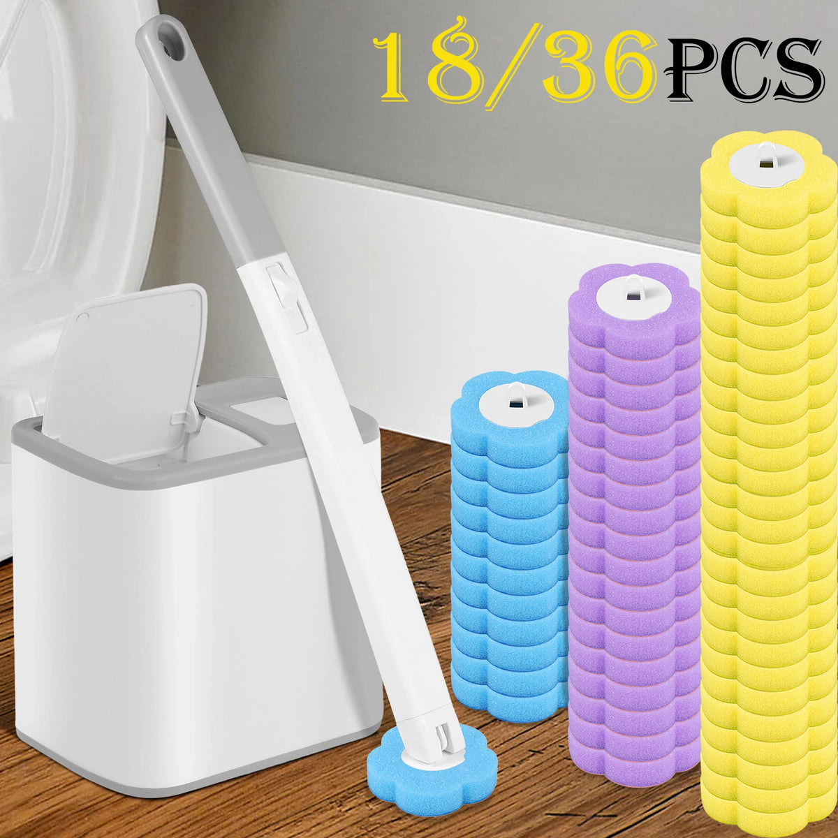 Innovatives Toilettenbürsten-Set