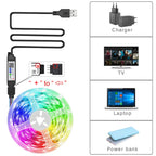 RGB LED Strip Lights mit APP-Steuerung