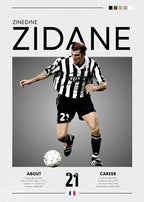 Modernes Fußball-Poster