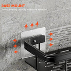 Wandmontiertes Badezimmer-Organizer-Regal