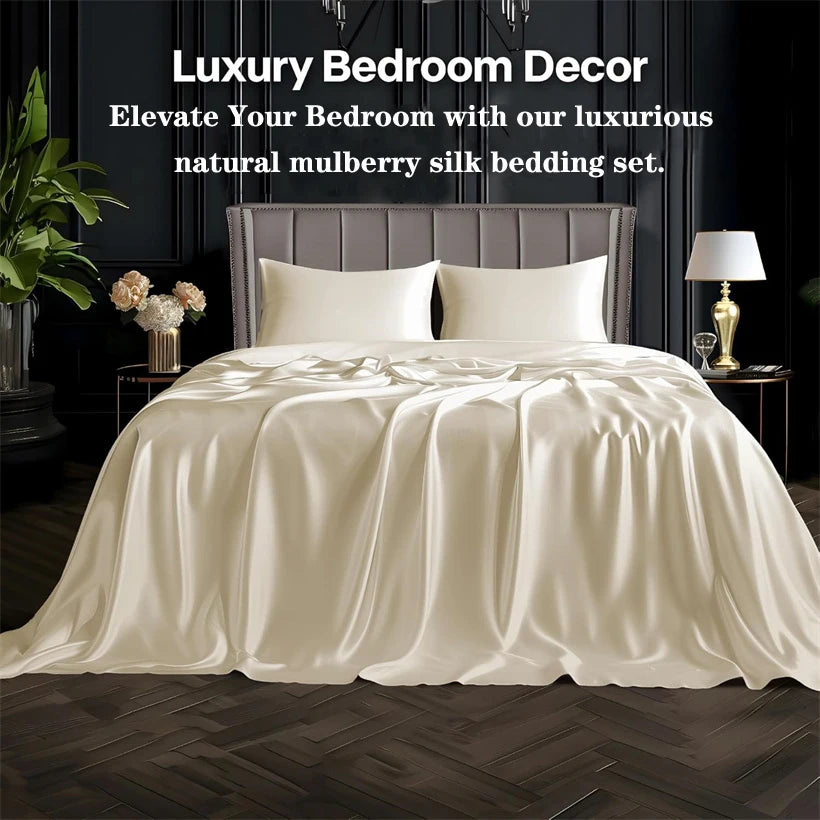 Premium Mulberry Seide Bettwäsche Set