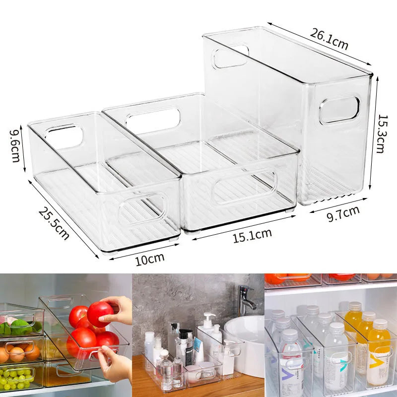 Transparent Refrigerator Storage Box