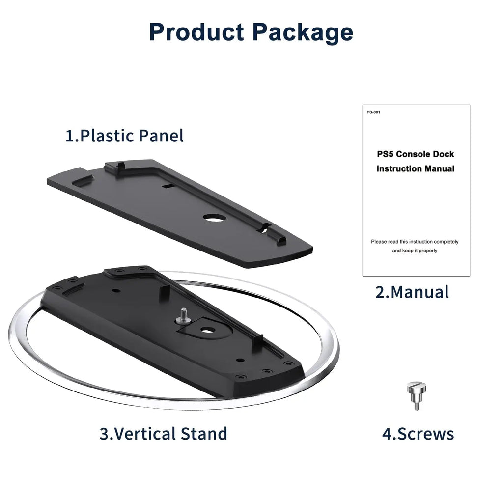 Stabiler Vertical Stand für PS5, PS5 Slim und PS5 Pro
