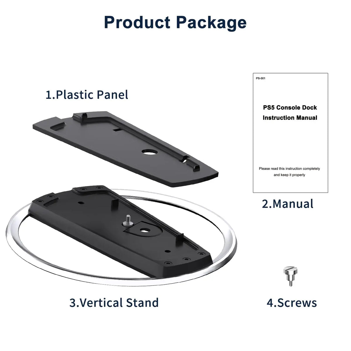 Stabiler Vertical Stand für PS5, PS5 Slim und PS5 Pro
