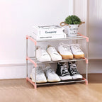 Praktisches Schuhregal mit 3-4 Ebenen