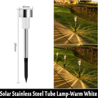 Solar-betriebene Gartenleuchten 10er Set