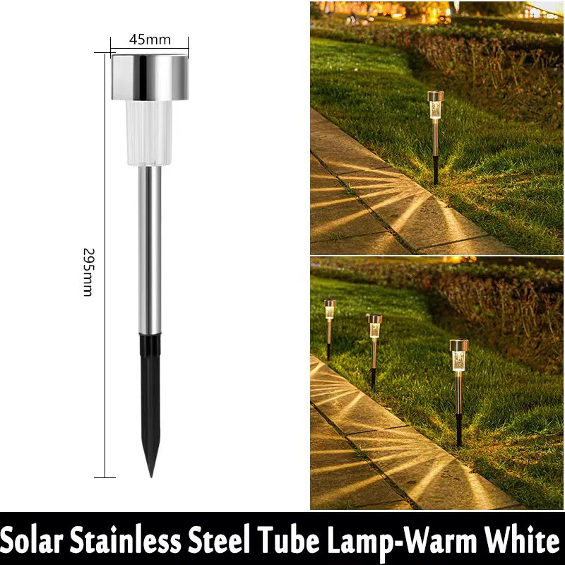 Solar-betriebene Gartenleuchten 10er Set