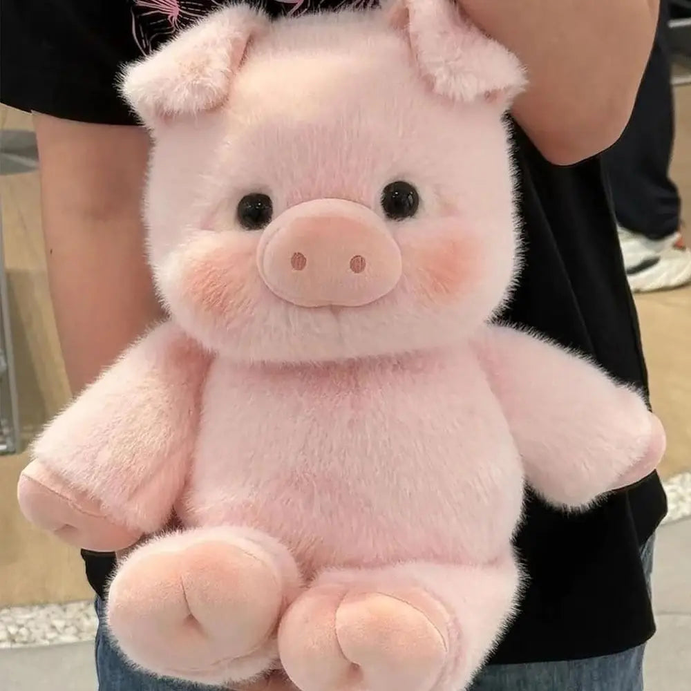 Schweinchen-Plüschkissen
