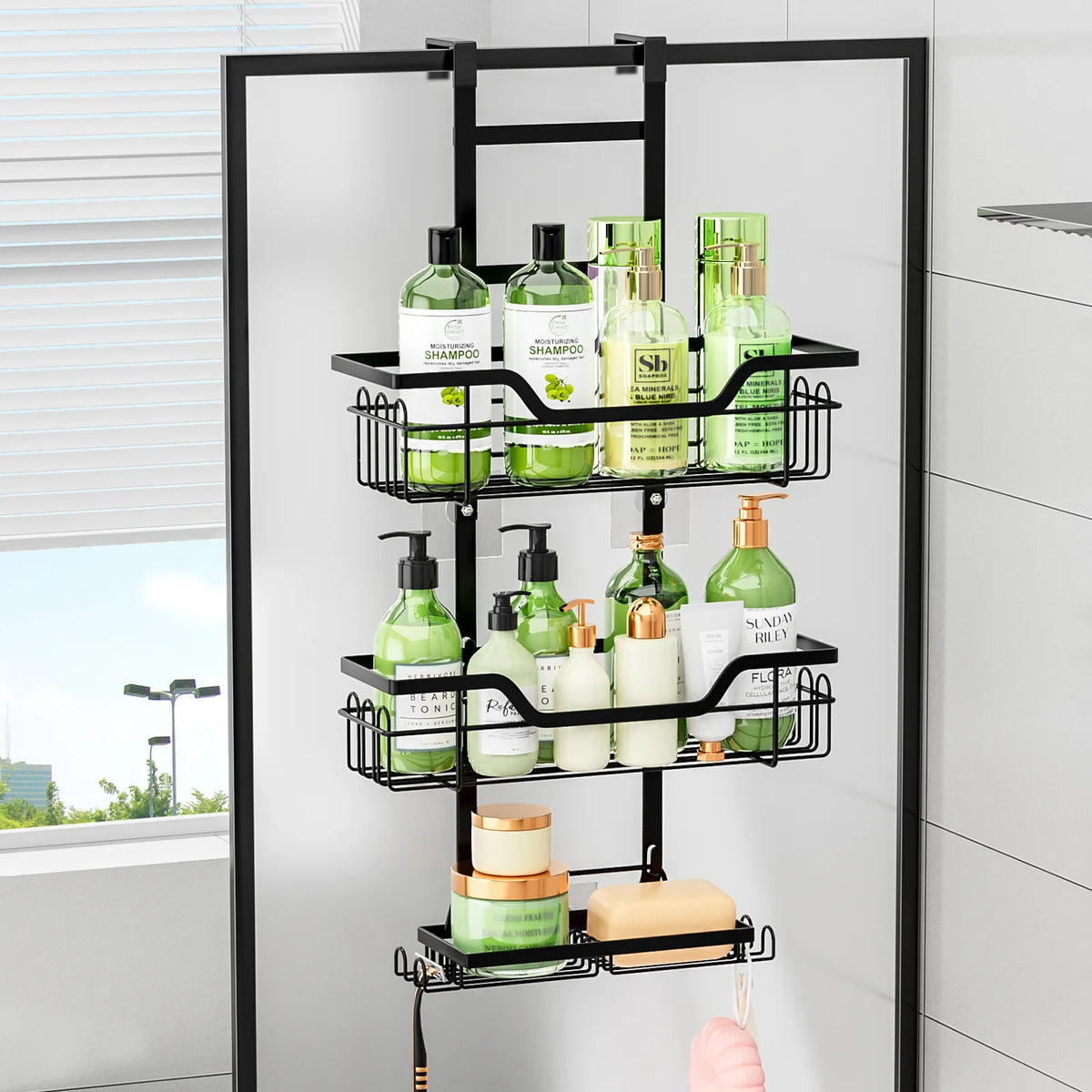Praktisches Badezimmer-Regal