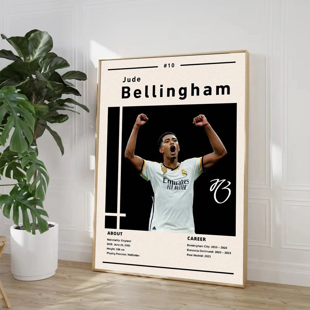Hochwertiges Ronaldo Canvas-Poster