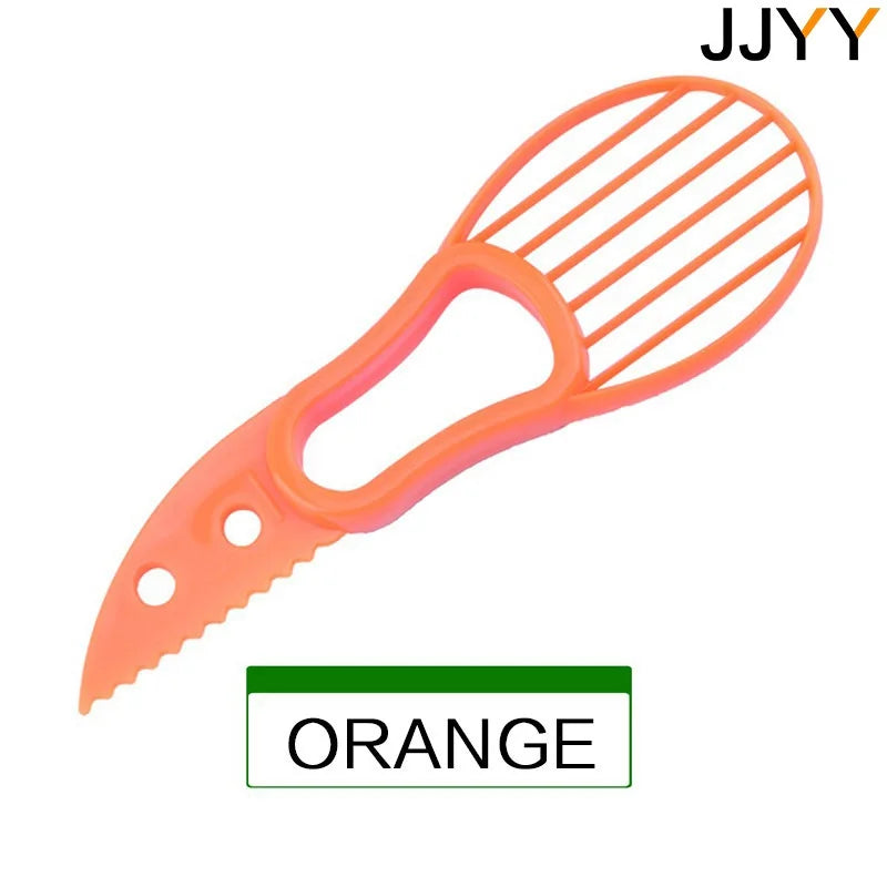 JJYY 3-in-1 Avocado-Werkzeug aus hochwertigem Kunststoff