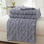 Kuschelweiches Coral Fleece Tagesdecke