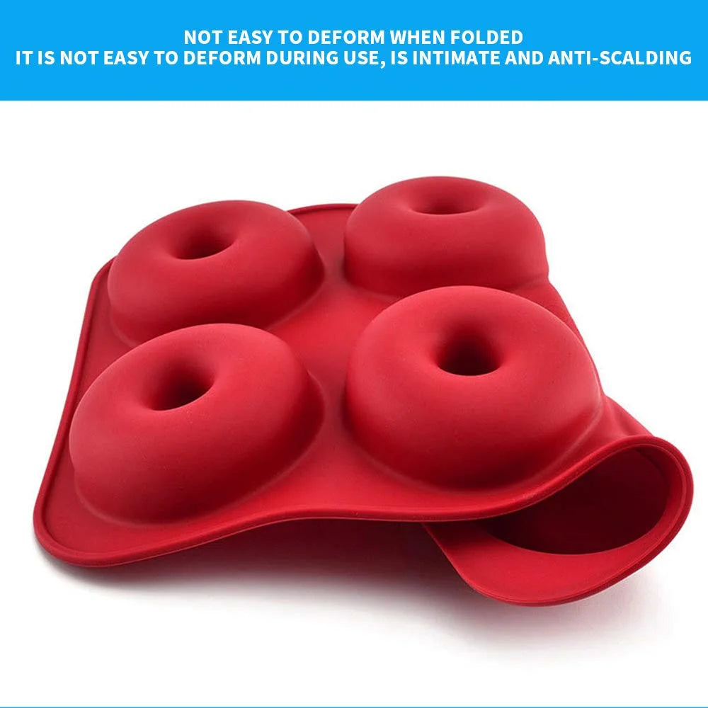 6 Donut-Silikon-Mulden