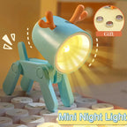 Mini-LED-Nachtlicht und faltbare Schreibtischlampe