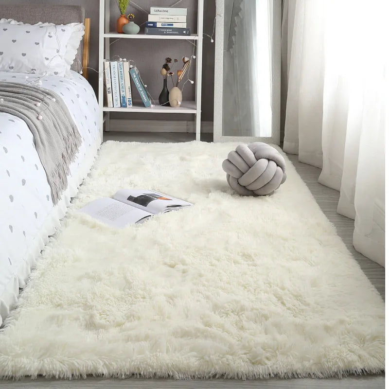 Weiches, flauschiges Teppich