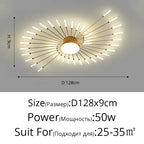 Elegante LED-Deckenleuchte