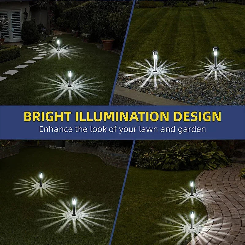 Solar-betriebene Gartenleuchten 10er Set