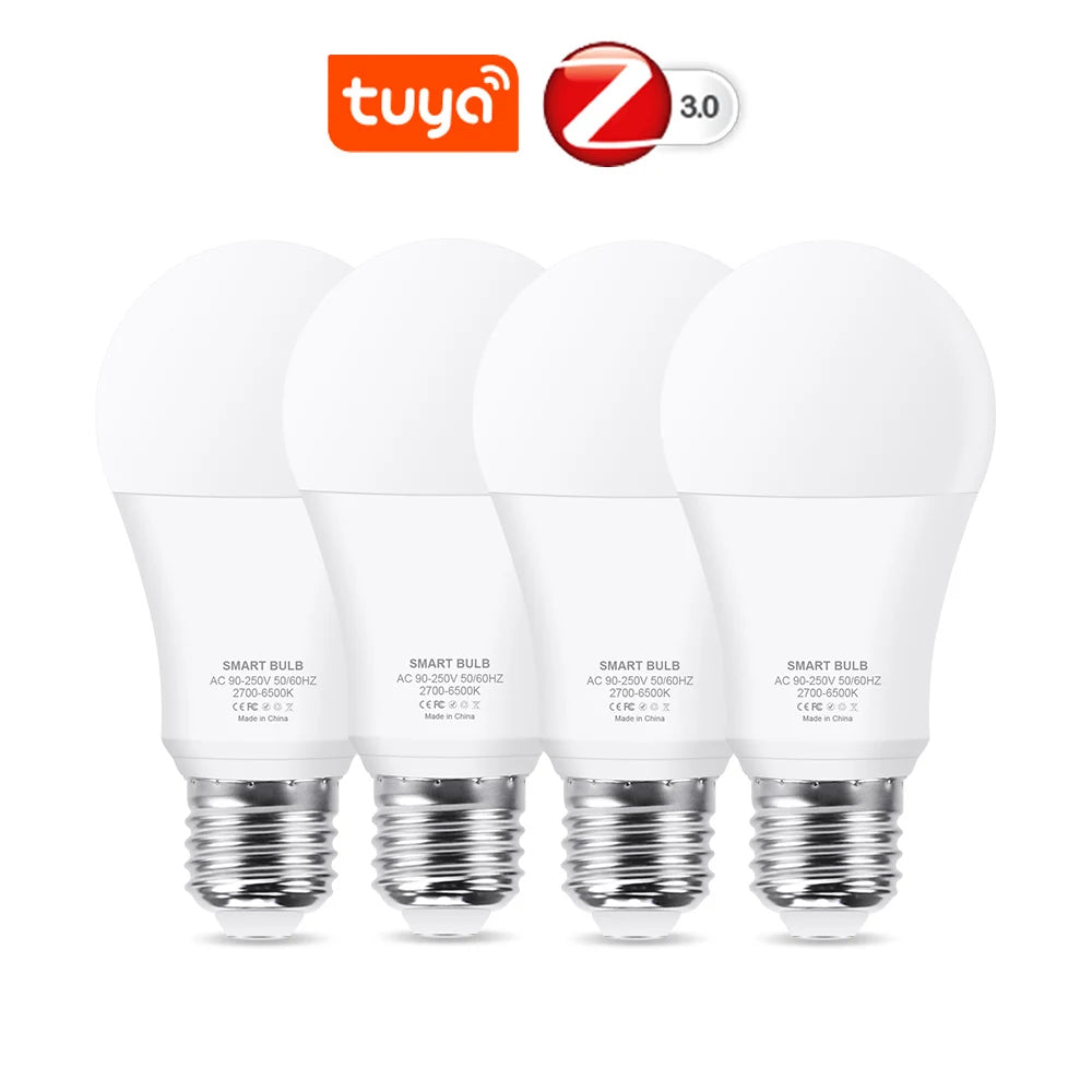Zigbee E27 LED-Lampe mit