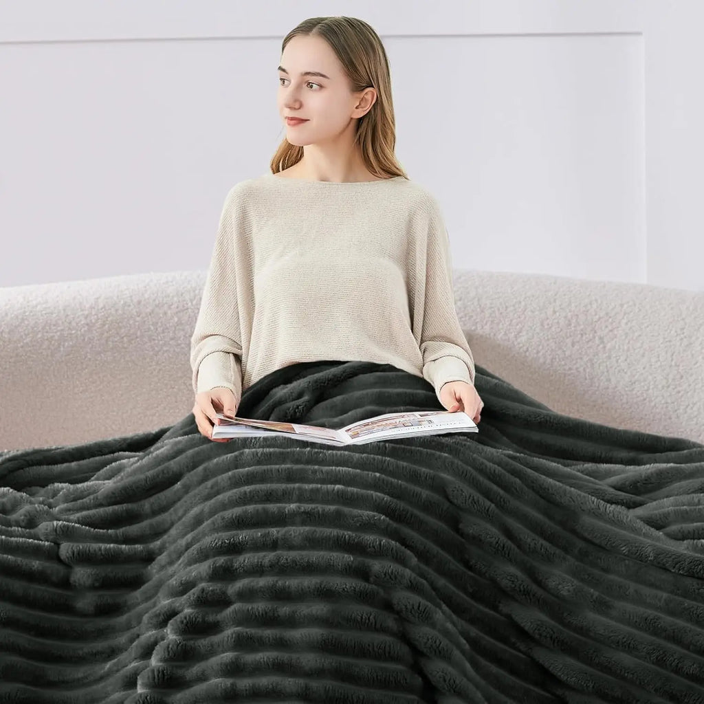 Premium-Fleece-Wohndecke