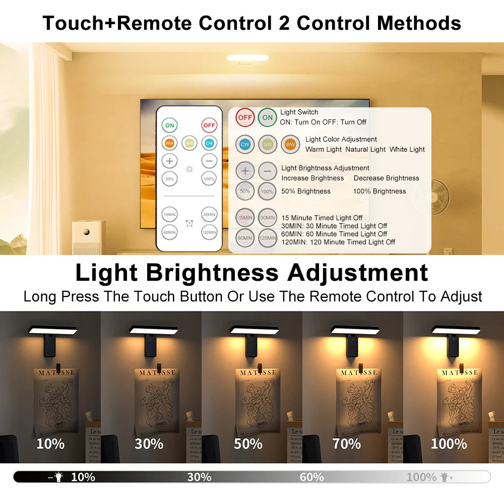 Wireless LED Wandleuchte