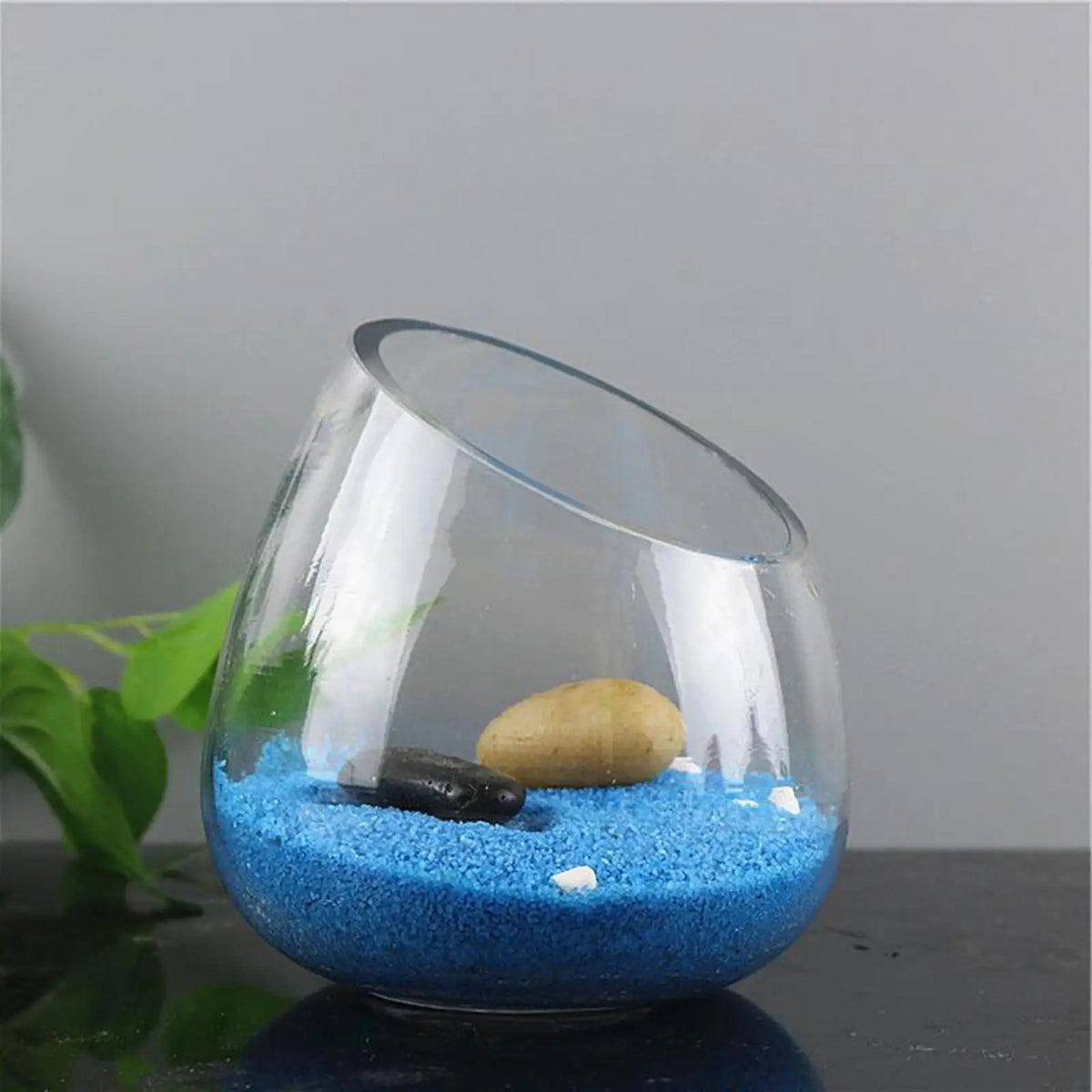 Elegante Glasvase