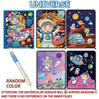 Universe-Zauberbuch für Wassermalerei