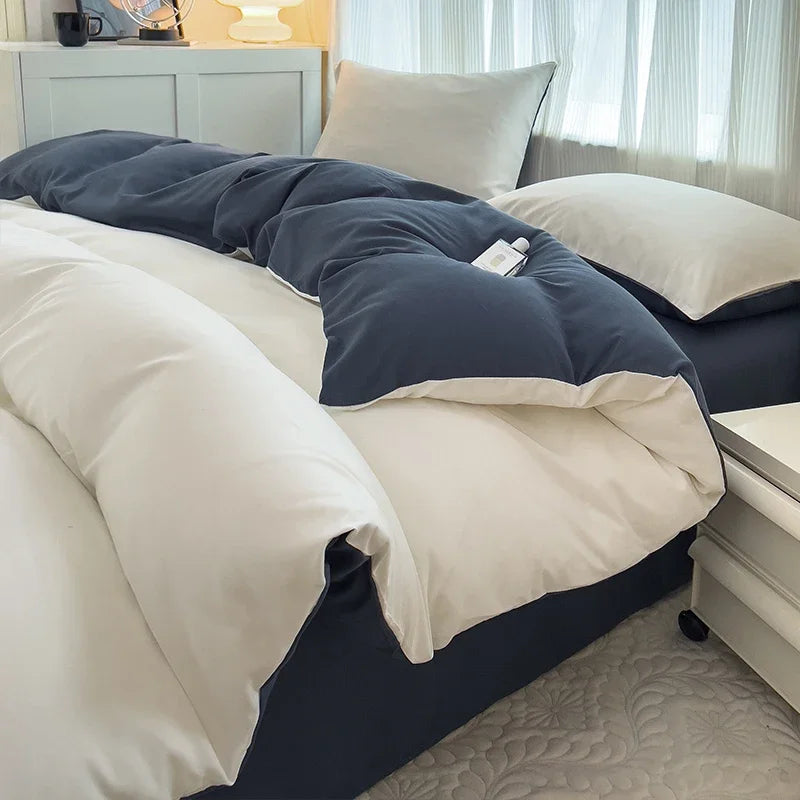 Parure de lit luxueuse 4 pièces