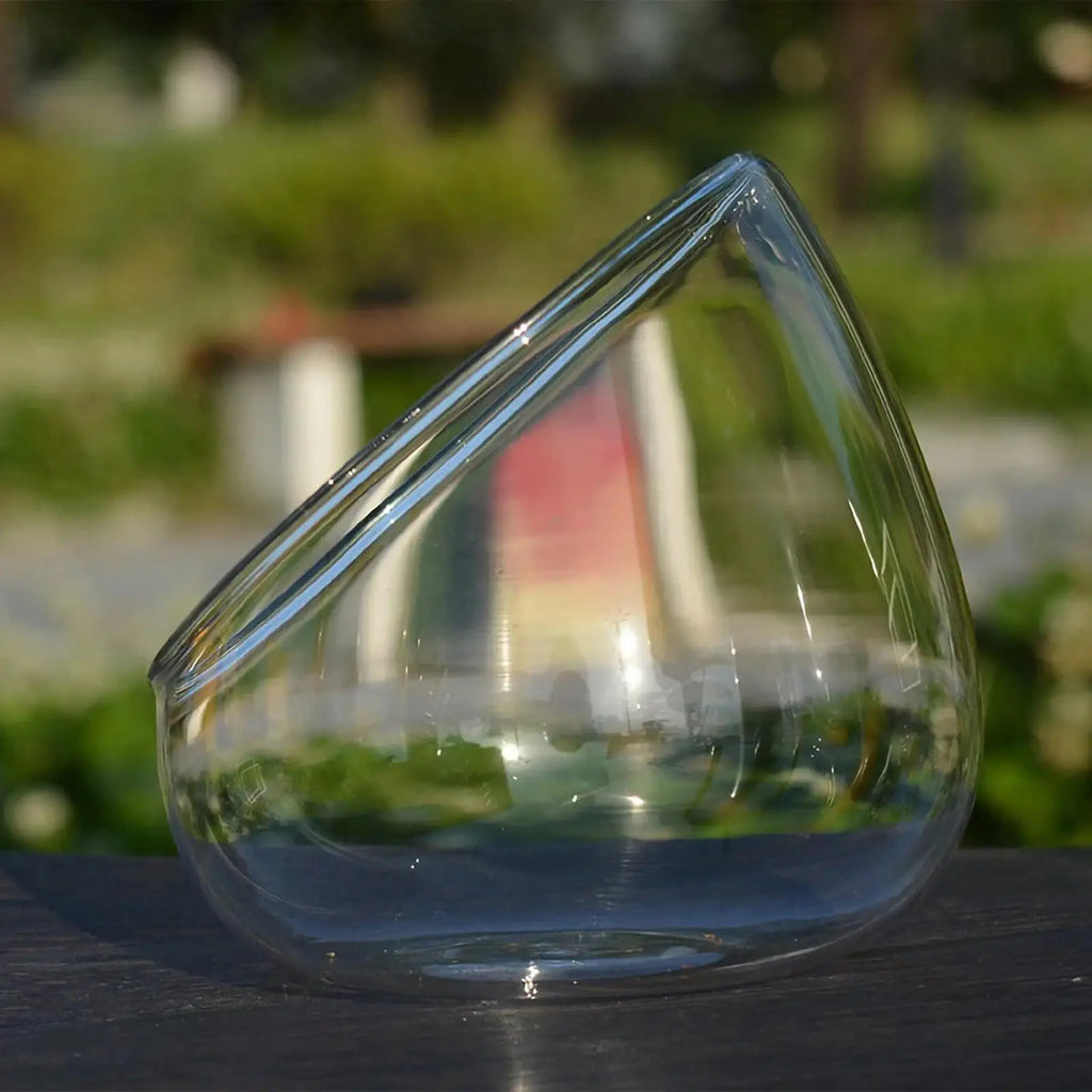 Elegante Glasvase