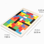 Klassisches Holz-Tangram-Puzzle
