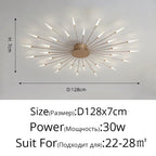 Elegante LED-Deckenleuchte