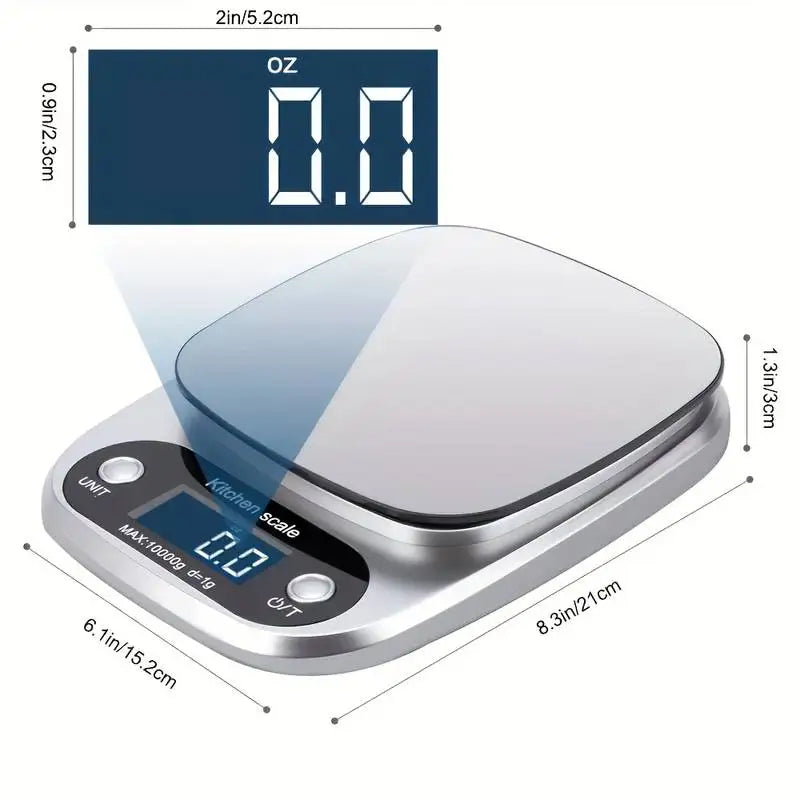 Hochpräzisions-Küchenwaage 10kg