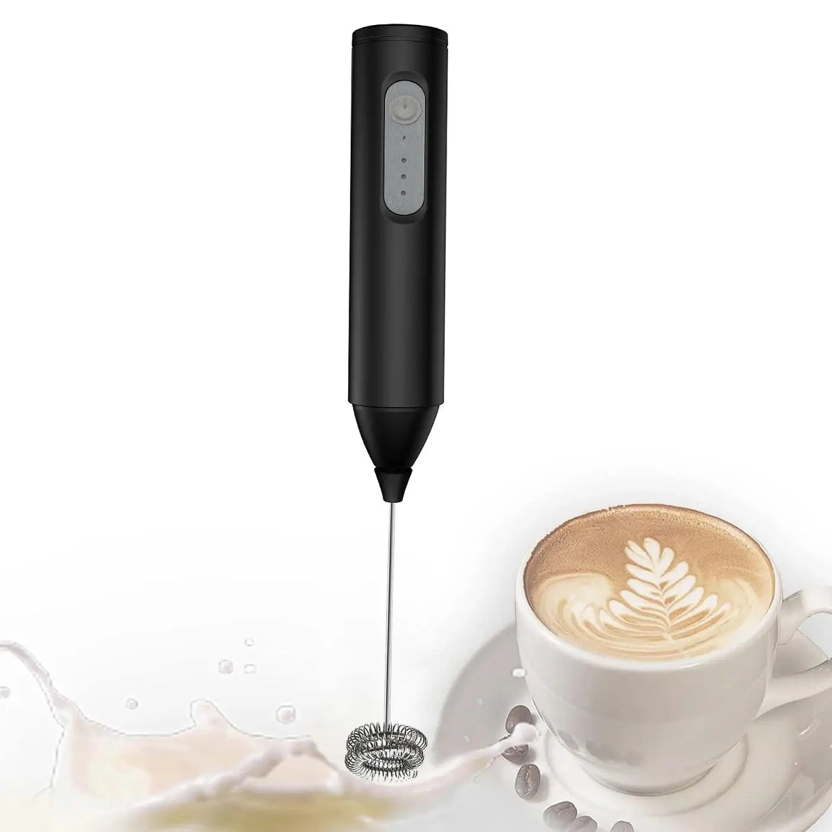 Kompakter USB-aufladbarer Milchaufschäumer