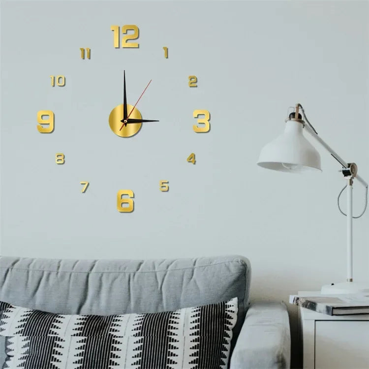 Moderne 3D Wanduhr aus Acryl
