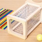 Montessori-inspiriertes Holzspiel