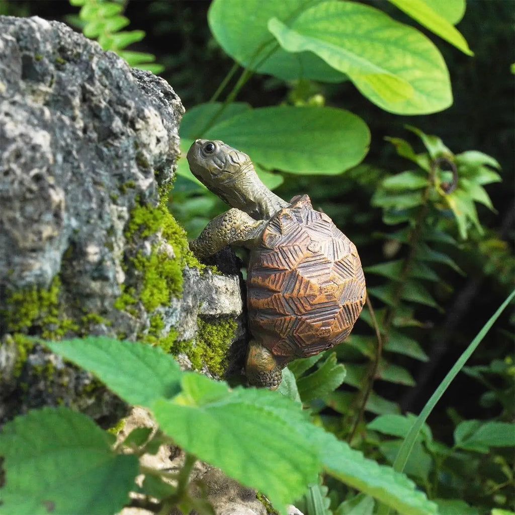Niedliche Schildkröten-Dekofiguren