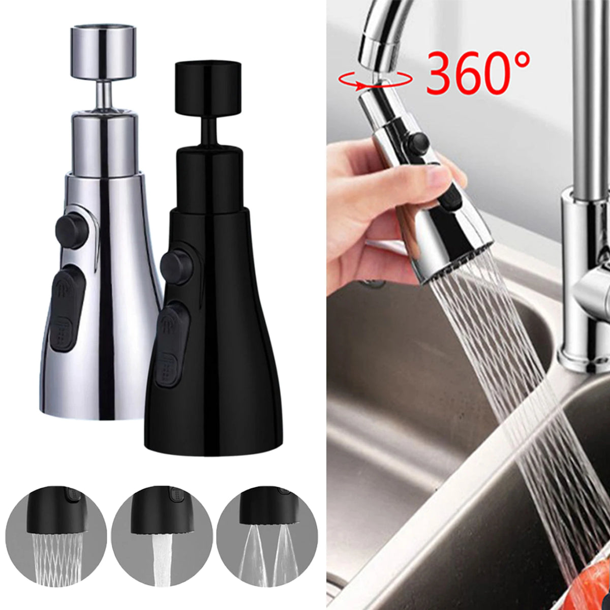 3 In 1  Wasserhahn