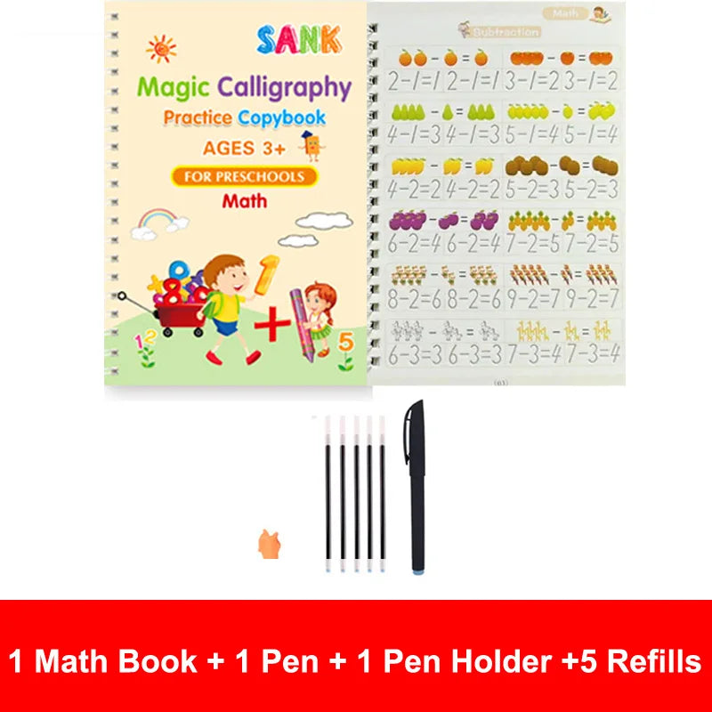 Zauberhaftes Schreibübungs-Copybook
